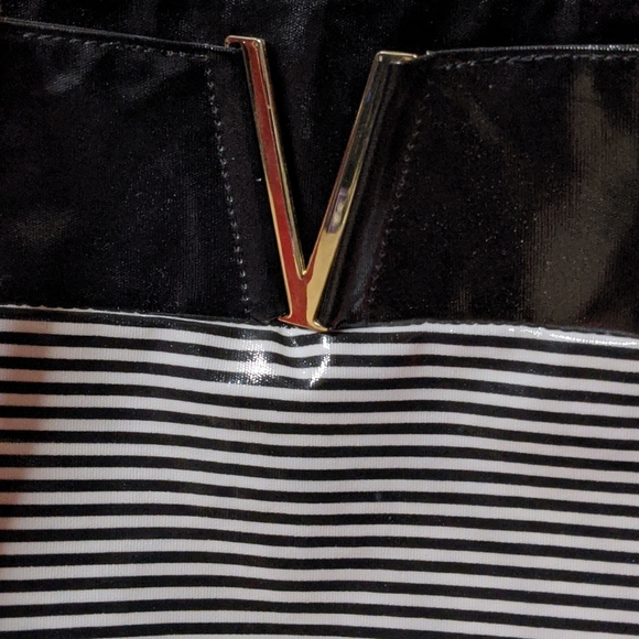 Striped Beach Tote by Victoria's Secret Black - Picture 9 of 11